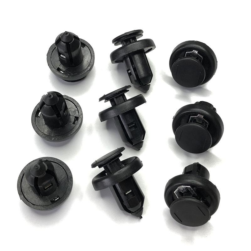 50Pcs Car Front Bumper Clips Retainer Plastic Clip for Honda MDX RDX Accord Civic Odyssey Acura 10mm Hole 91505-S9A-003