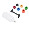 8Pcs Engine Oil Funnel Set Nylon Steel Anti Leakage High Temperature Proof Automotive Engine Oil Dispenser Funnel Kit