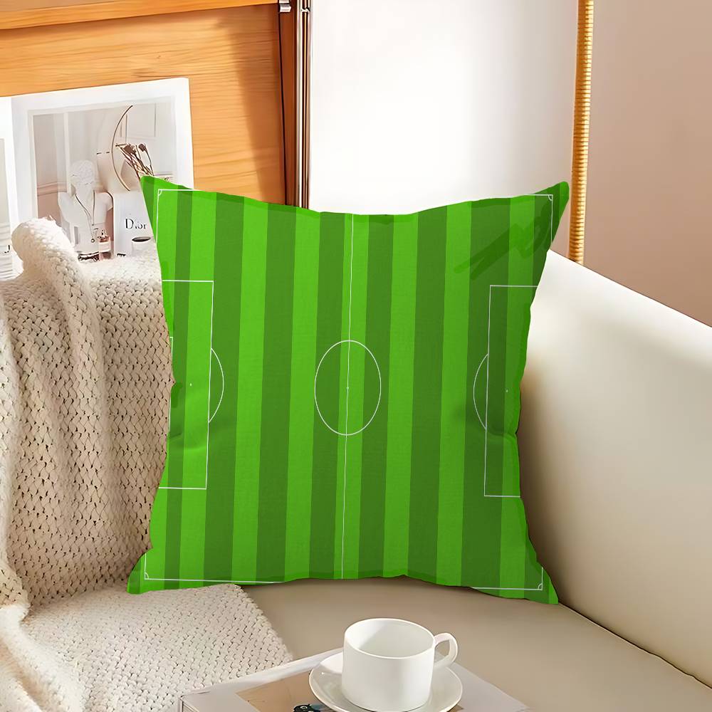 Cartoon Football Field Pillow Gift Home Office Decoration Pillow Bedroom Sofa Car Cushion CoverPillow Case