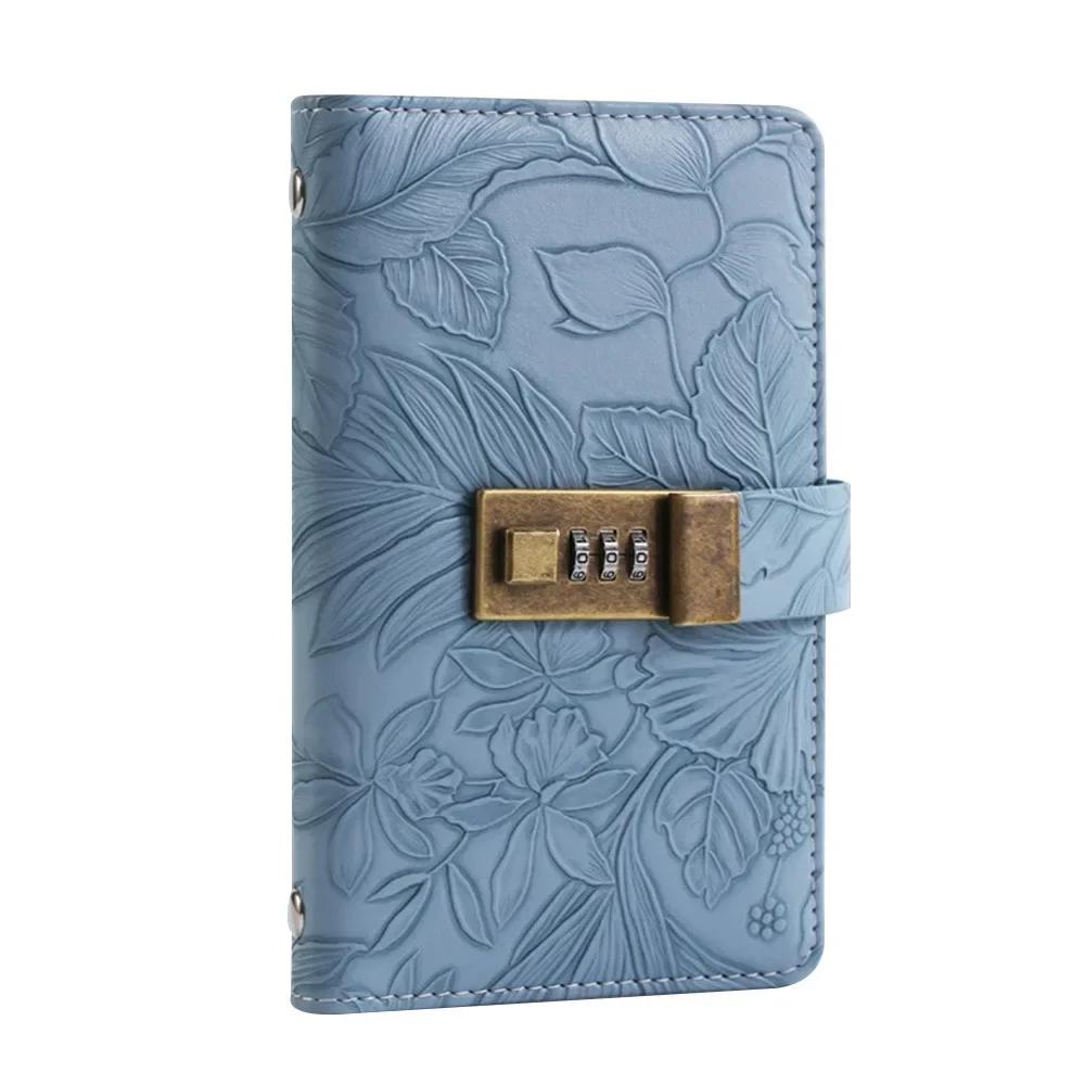 With Password Lock 100 Envelopes Money Saving Challenge Get Rich PU Money Collection Book Save Money Portable Savings Binder