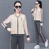 JOHLIN DREAM Women's Long Sleeve Jacket & Slim Fit Sports Pants Set