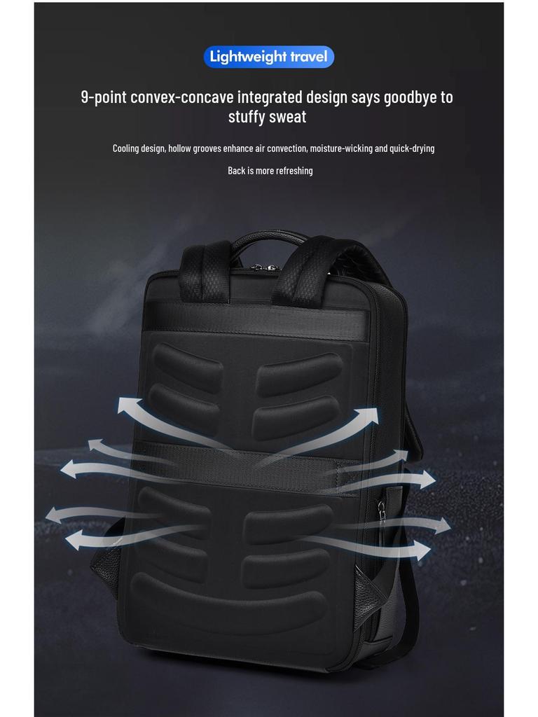 תרמיל עסקי ונסיעות אופנתי לגברים בעל קיבולת גבוהה