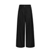 Three-dimensional Pleated Wide-leg Pants Acarton Loose Design Pants Silhouette Non-ironing Casual Straight Trousers Men and Women