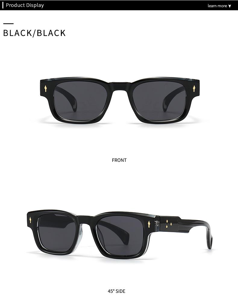 Modern Retro Artistic Anti-Blue Light Sunglasses - European & American Street Style