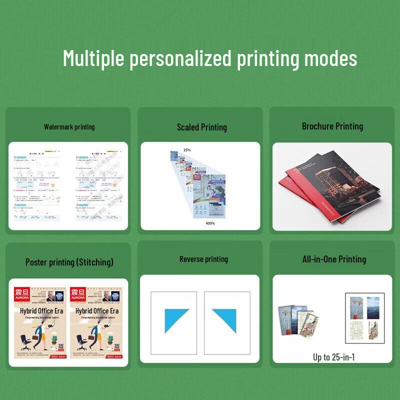 Aurora A4 Color Multifunction Printer CN plug (adapter included)