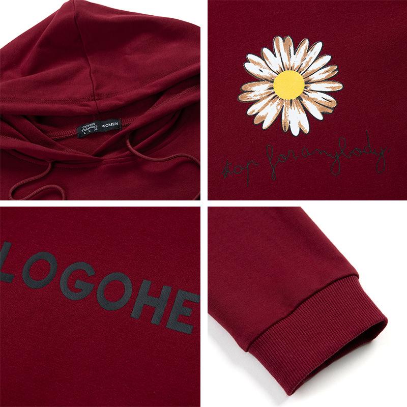 Women's Plus Velvet Hooded Sweatshirt: 2025 Autumn/Winter Loose Fit for Middle-Aged Moms (40+).