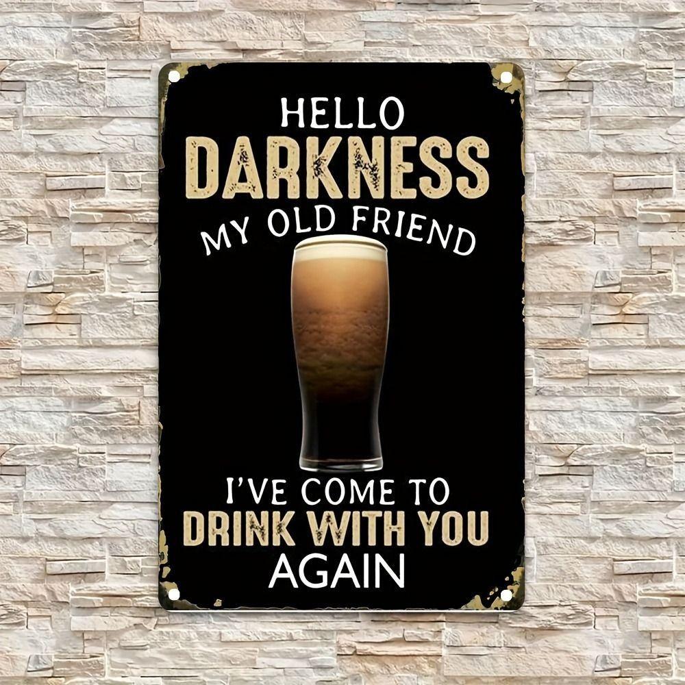 Funny Beer Poster Metal Tin Sign 20x30 cm Wall Decor Gift
