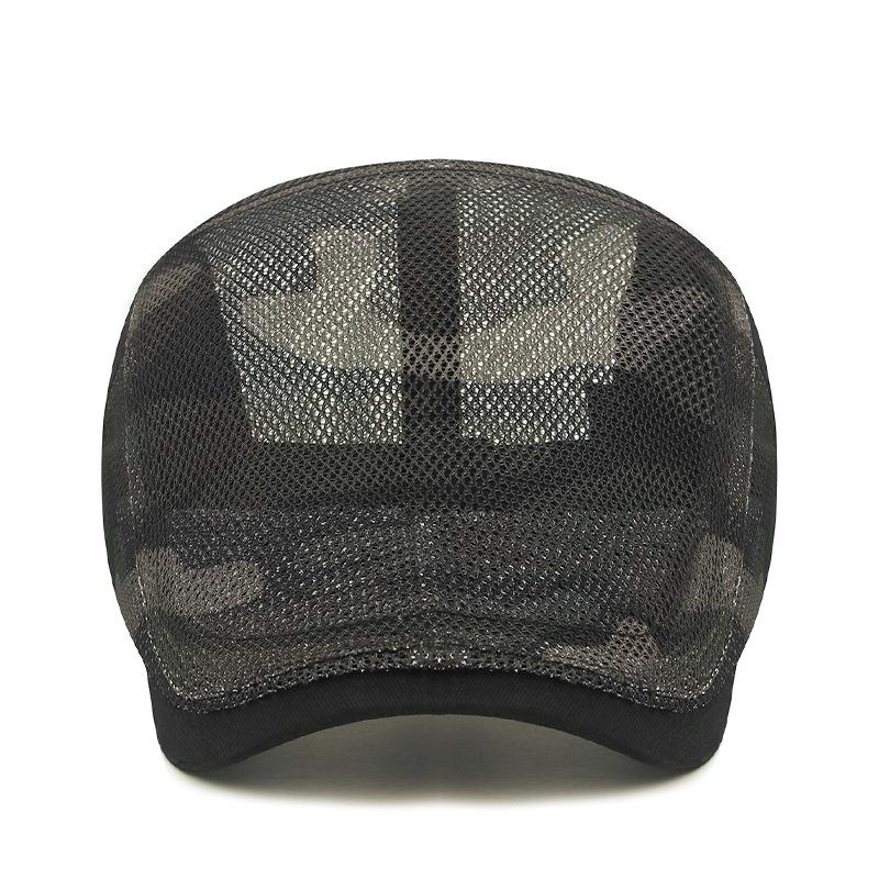 Outdoor Casual Sunshade and Sun Protection Mesh Front Hat Light and Breathable Camouflage Baseball Hat