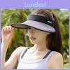 Fashionable Summer Ice Silk Sun Hat With Large Brim For Casual Outdoor Activities