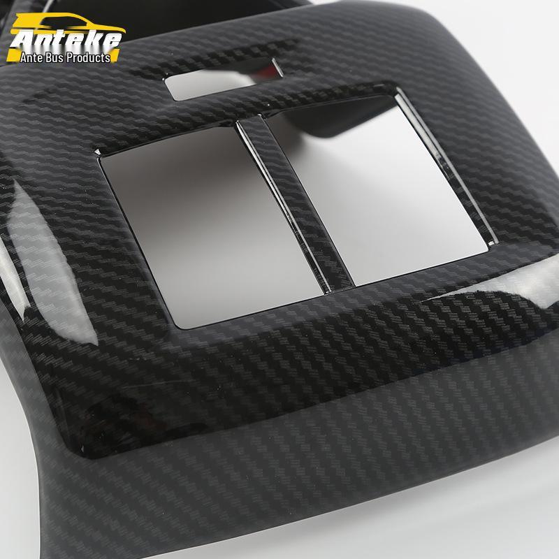 Tange Luftutsläpp Dekorativ Ram & Sparkskydd för Baksäte