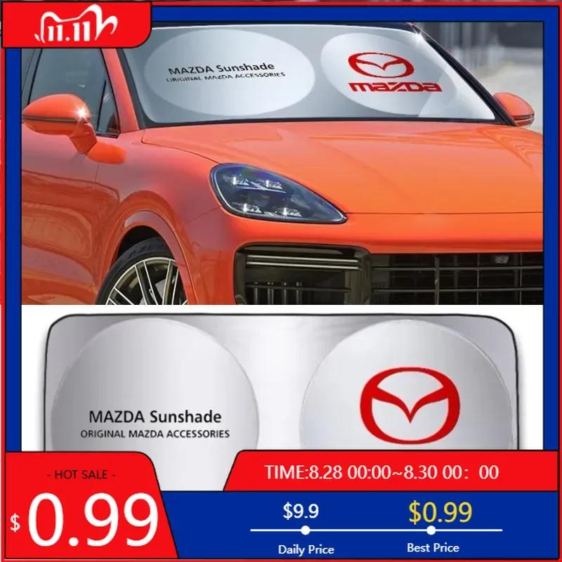 2025 Tenda Parasole Calda per Parabrezza Auto Telo Protezione Solare per Mazda 3 CX5 MX3 MX5 RX8 RX7 MX3 MX5 CX9 CX7 Atenza Axela Protege