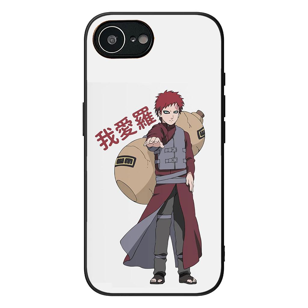 Gaara Narutos Sasuke Uchiha Itachi Phone Cover for Apple iPhone 16 15 14 Plus 13 12 Mini 17 Pro Max + ProMax 16E Air Case