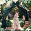 Decorative Gift Wrap Bow Giant Plaid Decor for Room Wall Backdrop Oversized Large Green Red And Black Decoration 75x18 Inch Ribbon Tie Baby
