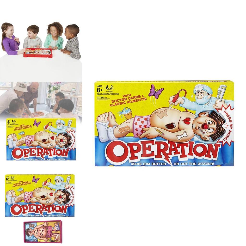 Engaging Plastic Operation Game With Santa Claus Theme Perfect For Christmas