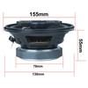 2x95W 5 Inch Total 4-Way HiFi Coaxial Speaker With Dust Cover And Audio Cable Car Door Auto Audio Music Stereo Full Range