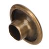 500 Sets Leather Rivets 8x8mm Electroplating Process High Hardness Iron   Double Sided Rivets for Hat Clothing