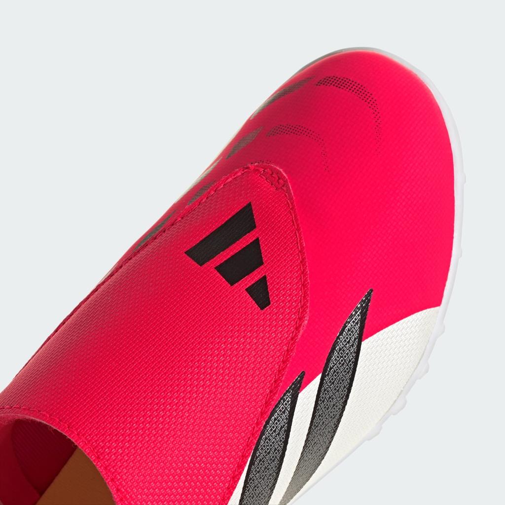 adidas PREDATOR CLUB Hook-and-Loop Fold-Over Tongue Turf Football Kids KI8866 Kids' Performance Sports Shoes Lucid Red / Core Black / Cloud White