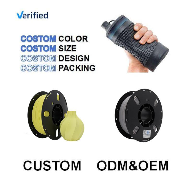PRINTROO New Arrival and Resin Variety Pack Tri-Color Printer Plastic Rod PETG Matte 3d Fdm Printer Consumables 175mm Filament