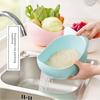 1pc Rice Bowl Drain Basket Kitchen Multi-purpose Rice Washing Machine Fruit Bowl Washing Drain Basket With Handle Home Organizer