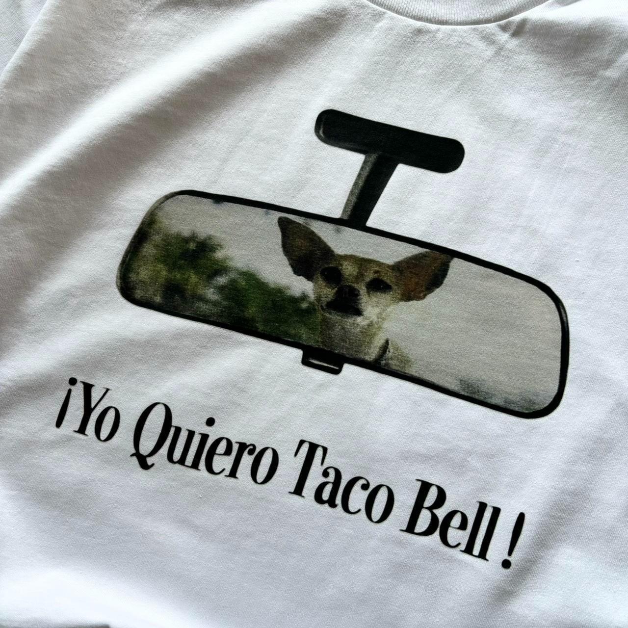 Yo Quiero Taco Bell Funny Graphic Reprint Tee Unisex Short Sleeve Shirt S-5XL S