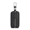 Genuine Leather Key Case With Zipper Pocket Car Keys Stylish Waist Clip Holder In Multiple Colors