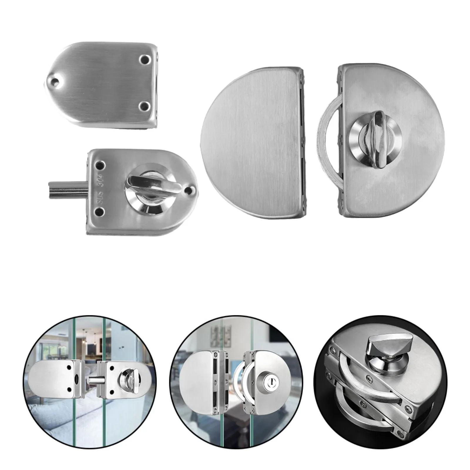 

Замок для стеклянной двери из нержавеющей стали, Раздвижной замок, Двусторонние напольные замки, Подходят для стеклянных дверей толщиной 10-13 мм China Mainland