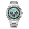 Eco-Drive Herren-Chronograph Uhr CA4610-85M Titan 10 Bar Datum Silber