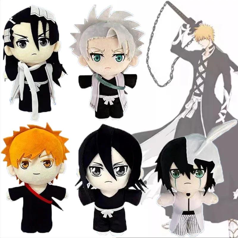 Anime BLEACH Plüschtiere Kurosaki Ichigo Kuchiki Rukia Kuchiki Byakuya Ichimaru Gin Cosplay Plüschtiere Puppe Gefüllte Figur 20 cm