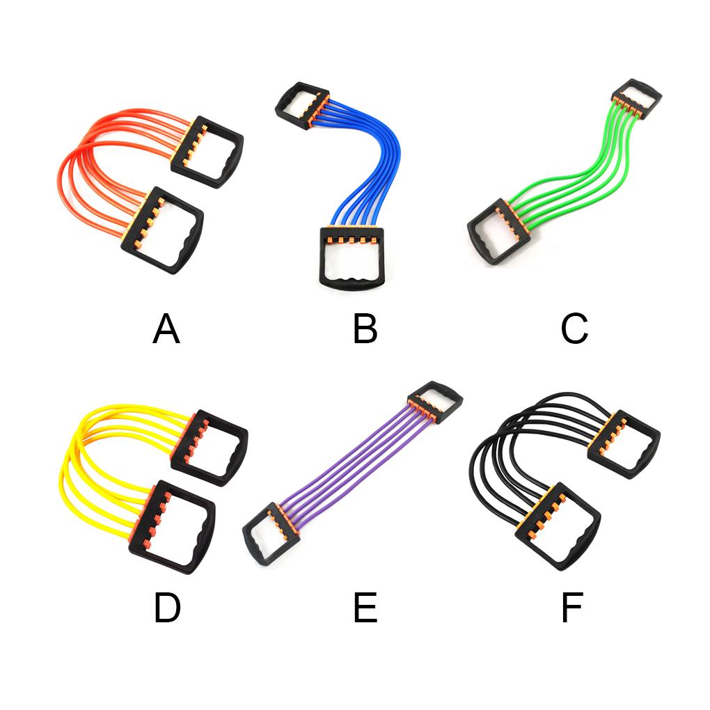 Posilovač hrudníku Pružný expandér Svalový tahák Vícebarevné provedení Kompaktní velikost Dlouhotrvající pružnost Pomocné otvory