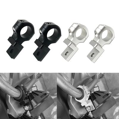 2 Stück Nebelscheinwerferhalterungen für BMW R1200GS R1250GS R 1200 GS LC R 1250 GS ADV 2004-2023 2022 Zusatzscheinwerfer LED-Scheinwerfer Halterung
