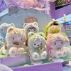 New Sanrio Characters Fox I Sland Blind Box Cinnamoroll Plush Pendants Surprise Box My Melody Blind Boxtoy Gift