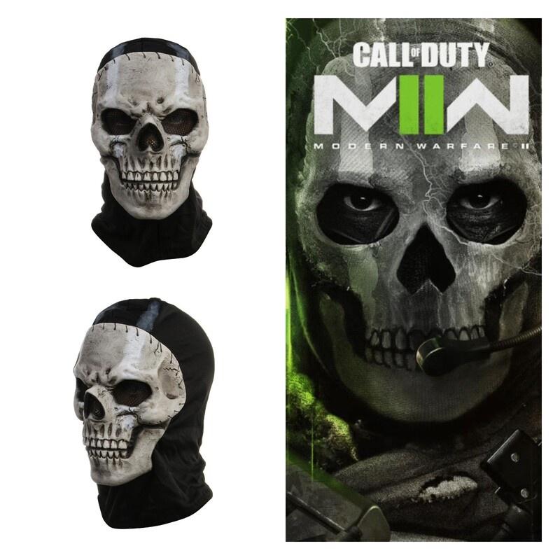 Call Of Duty2 Geister Totenkopf Vollgesichtsmaske Kopfbedeckung Helm
