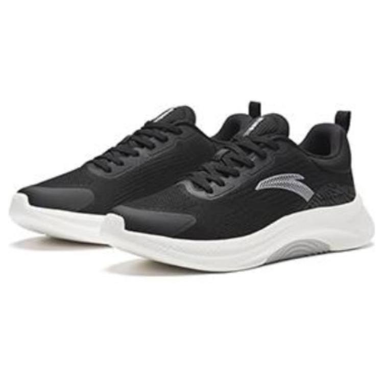 Anta Divine Journey 5 Cushioning, Wear Resistant Low top Training Shoes Men's Black White 112347718-5