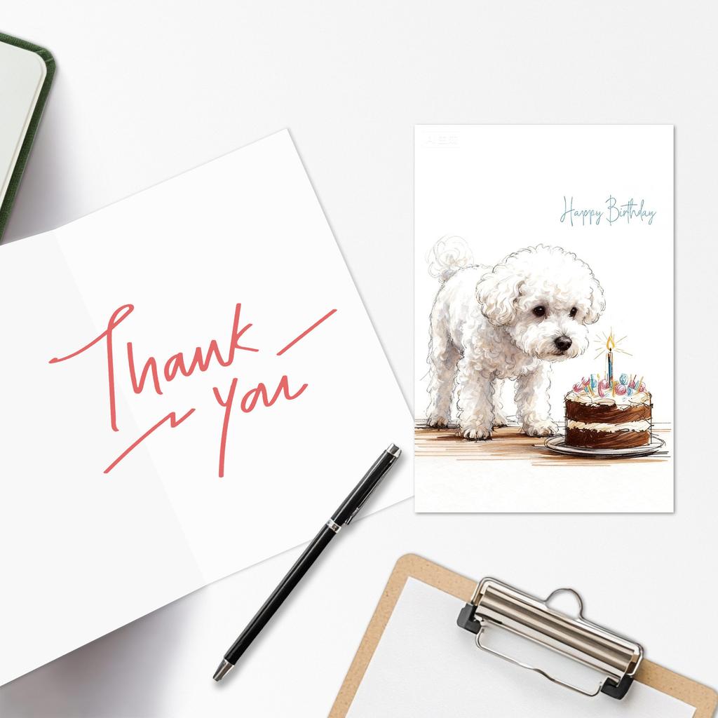 10 Cartoon Birthday Card Envelopes Set With A Variety Of Creative Birthday Greeting Cards