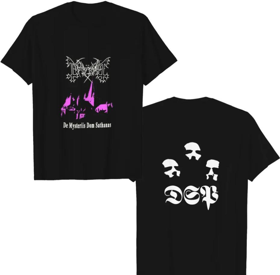 Mayhem De Mysteriis Dom Sathanas Official Tee T-Shirt Mens Unisext shirt XXXXL