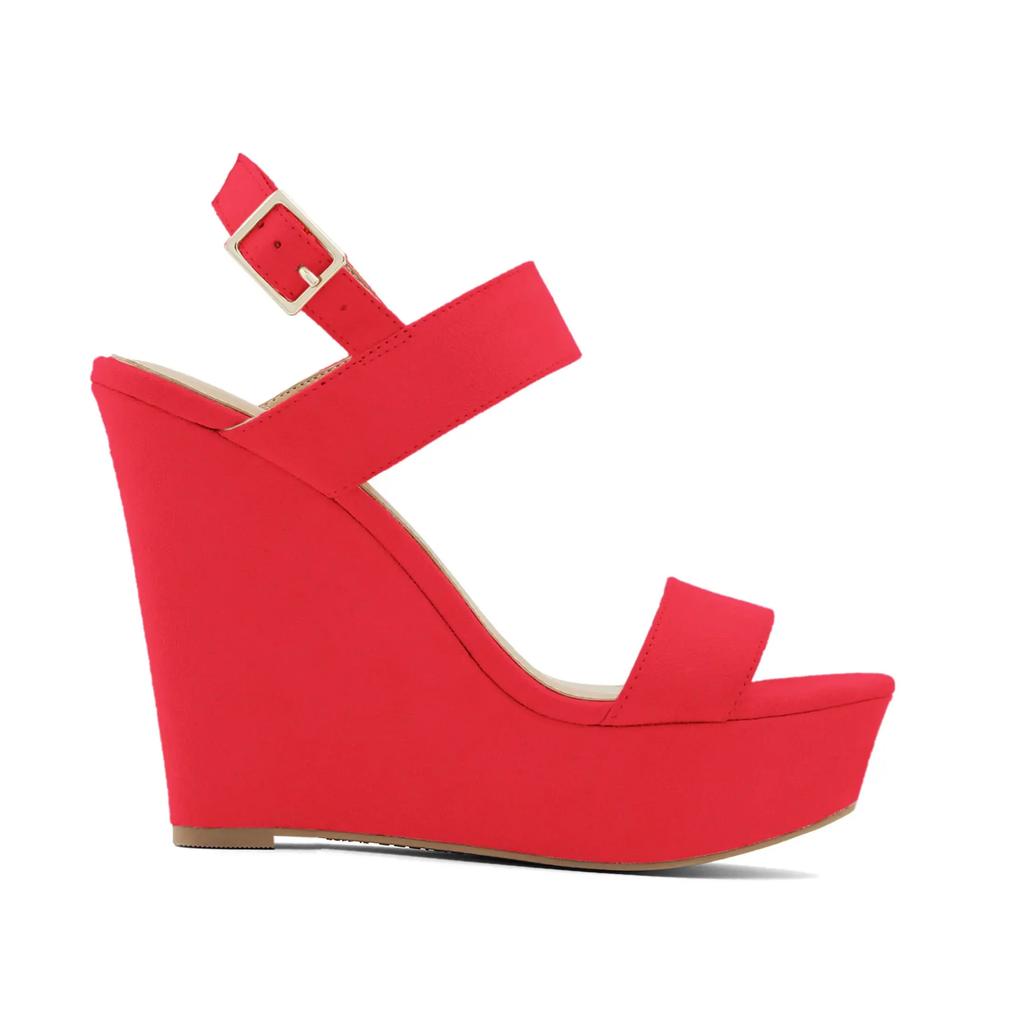 Women Sandals Open Toe Ankle Strap Platform Wedge High Heels Super Gladiator Ladies Buckle Summer Party Dress Shoes Large Size
