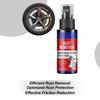 Car Rust Removal Spray Metal Car Detailing Spray Rust Dissolver Auto Polishing Care Anti-corrosion Car Body Rust Cleaning Spray