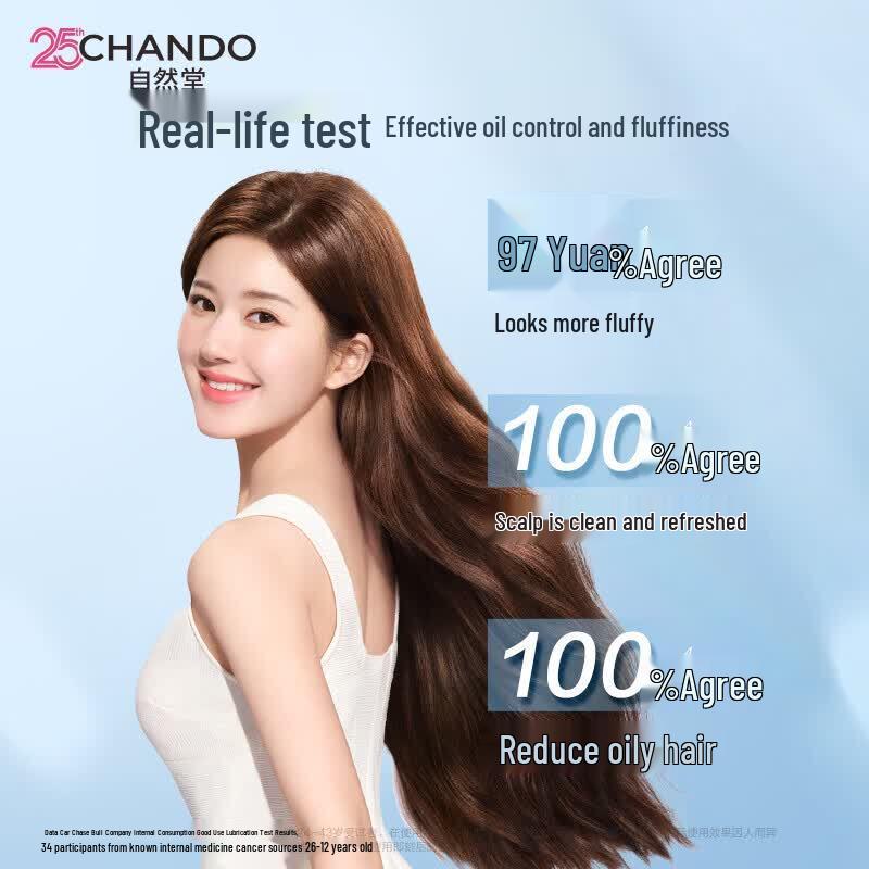 CHANDO Blue Bottle Oil Control & Volumizing Shampoo