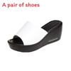 Women Summer Platform Slides With Nonslip Sole For Casual Wear