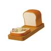 Cute Toast Bread Cats Phone Stand Desk Resins Figurine Ornament Smartphones Tablets Holder for Home or Office Decors