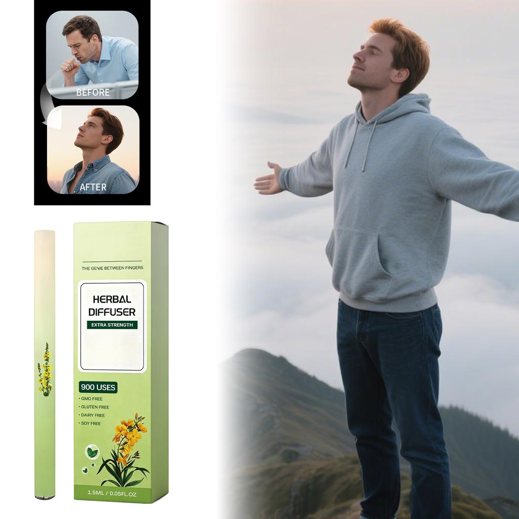 Body care nourishing stick with herbal ingredients gently cares for the body, providing a refreshing and comfortable daily convenient nasal care