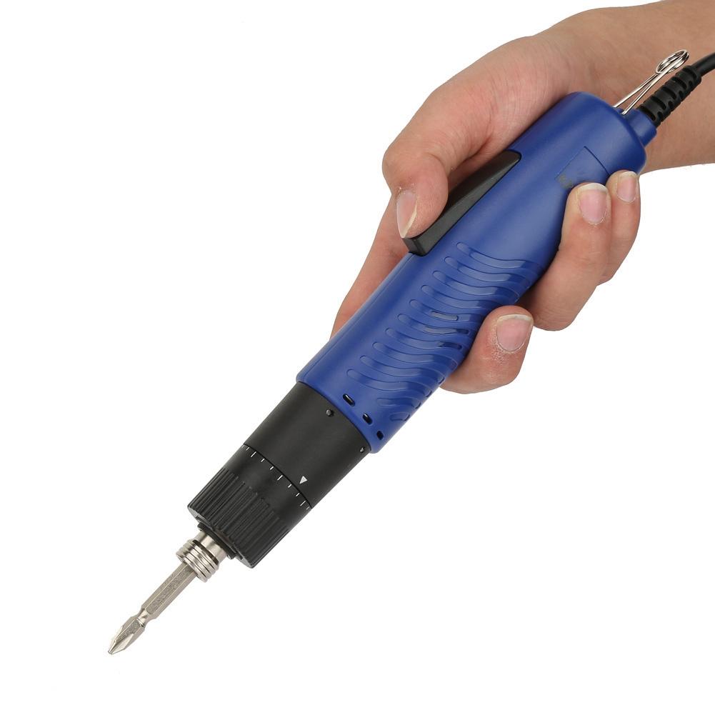 1 4  Handheld Straight Shank Electric Screwdriver Adjustable Torque