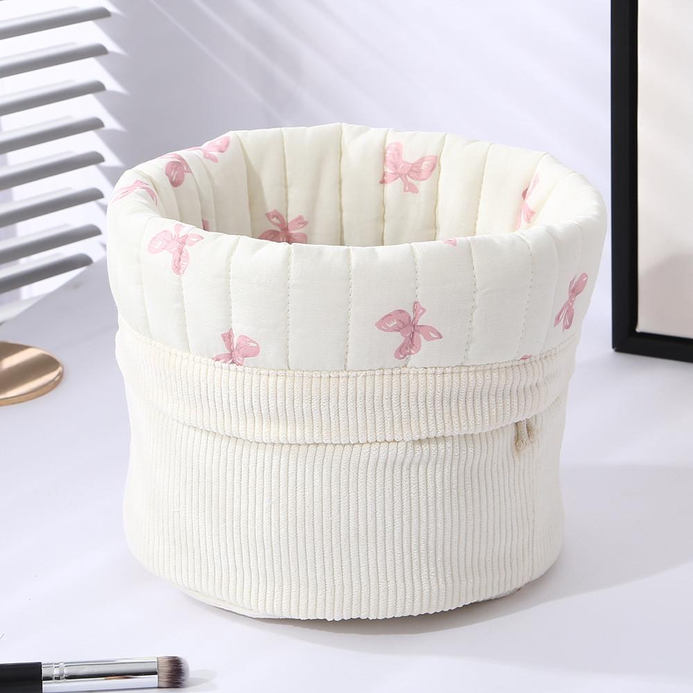Basic Makeup Organizer With Cotton Material For Travel And Home Use