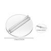 100Pcs Round Miniature Card Holder Stand Clear Small Card Stands Paper Miniature Bases For Board Game Easy To Use