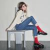Essential Rib Socks RED