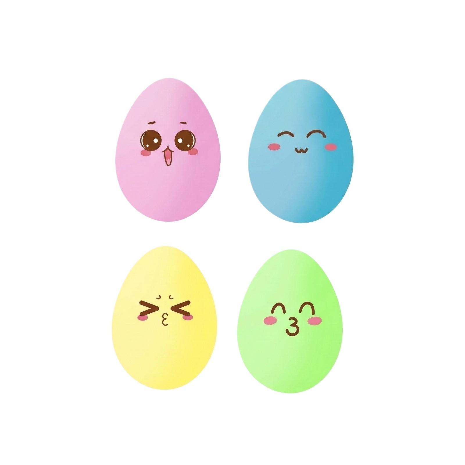 

Easter Egg Stress-relieving Balls, Suitable For Adults; Soft Toys For Children; Sensory Toys; Kneadable Dough Balls For Stress Relief. One Size
