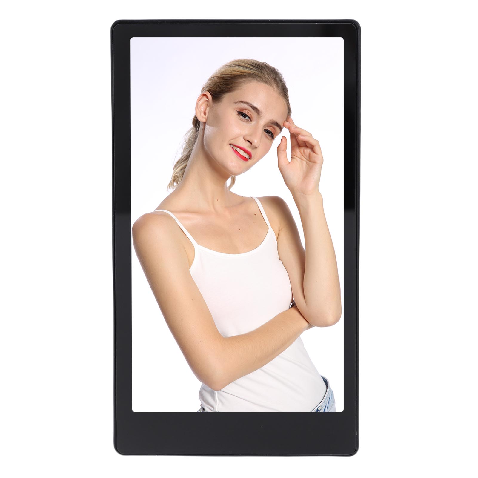 

Phone Selfie Screen 4.7 Inch 2K HD Wireless Back Camera Phone View Display Screen with Bluetooth Remote Control for чёрный