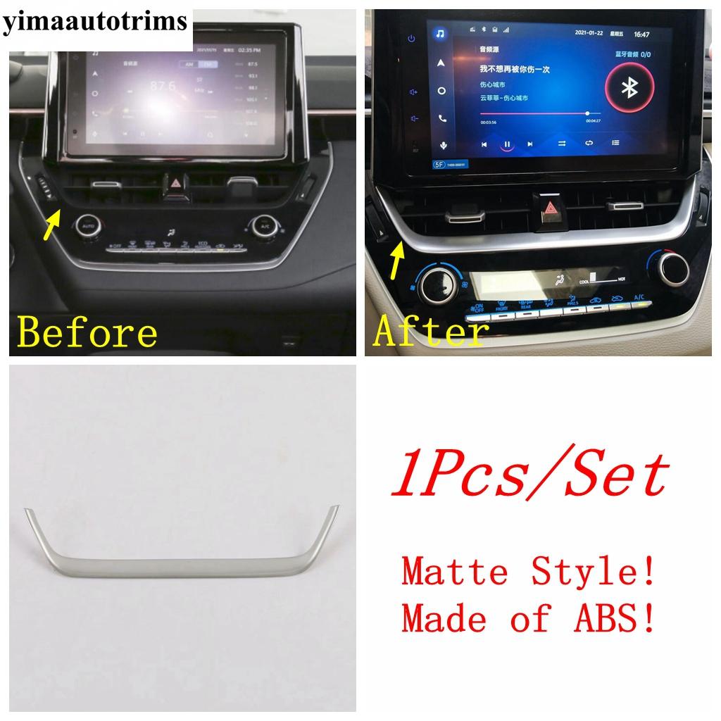 Steering Wheel / Dashboard Frame /Navigation Strip AC Air Panel Cover Trim Accessories For Toyota Corolla Cross XG10 - 2025