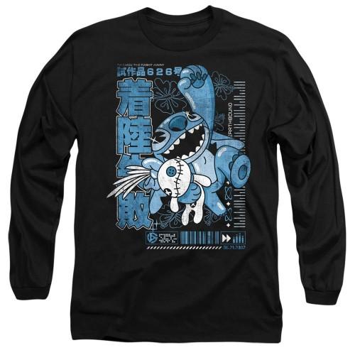 Lilo & Stitch Unisex Adult Manga Jump Long-Sleeved T-Shirt