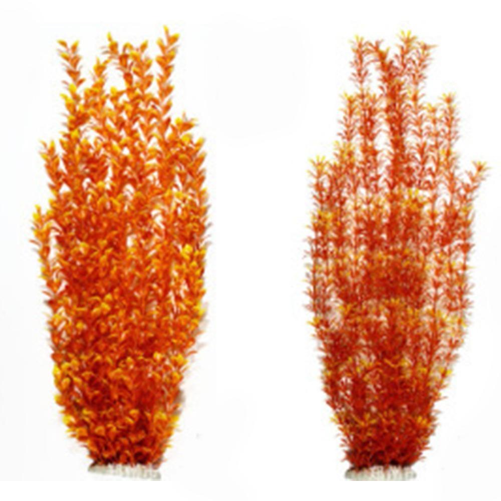 

2 ШТ. Дуже великі штучні рослини для акваріума, високі прикраси для акваріума, декор для акваріума H